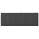 ZNTS Carpet Runner Anthracite 80x250 cm 326965