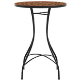 Mosaic Bistro Table Terracotta 50x70 cm Ceramic 4003398