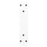 Coffee Table Legs 2 pcs White 30x cm Steel 4012677