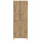 Cabinet Set 2 pcs Artisan Oak 66 x 34.5 x 90 cm Engineered Wood 3416546