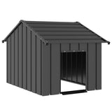 Dog House with Roof 83x130x85 cm Galvanised Steel 4100915