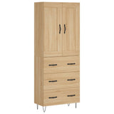Highboard Sonoma Oak 69,5x34x180 cm Engineered Wood 3199780