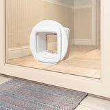 ZNTS PetSafe Microchip Cat Flap White PPA19-16145 422155