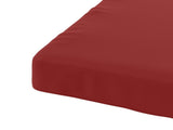 4-Piece Seat Cushions SOEST 4 pcs 100% Polyester Wine Red 944990