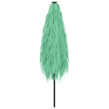Garden Parasol with Steel Pole Green 300x200x250 cm 4005095