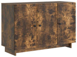 Sideboard Smoked Oak 89 x 34.5 x 80 cm Engineered Wood 893960