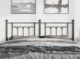 Metal Replace Headboard Black 150 cm 353571