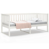 Day Bed without Mattress White 90x200 cm Solid Wood Pine 820872