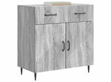 Sideboard Grey Sonoma 66 x 34.5 x 89.5 cm Engineered Wood 894871
