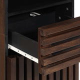Sideboard Brown 38x34x160 cm Solid Wood Mango 377546