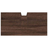 Bathroom Sink Cabinet Brown Oak 60x30x60 cm Engineered Wood 842450