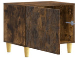Bedside Table 2 pcs Smoked Oak 43 x 34.5 x 50 cm 895036