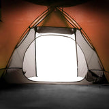 Camping Tent Dome 2-Person Orange Waterproof 94325