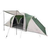 Family Tent Dome 6-Person Green Waterproof 4009386
