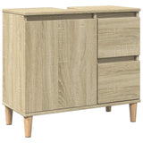 Bathroom Cabinet Sonoma Oak 65x33x60 cm Engineered Wood 847406