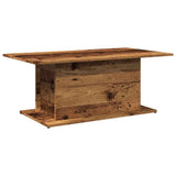 Coffee Table Old Wood 102x55.5x40 cm Engineered Wood 856806