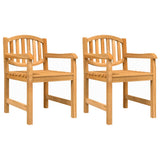 4 Piece Garden Dining Set Solid Wood Teak 3157938