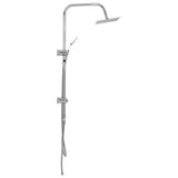 Dual Head Shower Set with Hand Shower Stainless Steel 145055