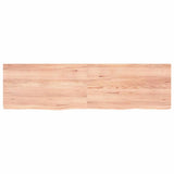 Table Top Light Brown 180x50x cm Treated Solid Wood Oak 3156391