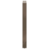 Bar Table Legs Natural Steel 2 pcs 60x cm Steel 4013335