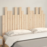 ZNTS Wall Headboard 127.5x3x80 cm Solid Wood Pine 824788