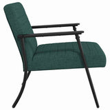 Armchair Dark Green 59 x 75 x 78 cm Fabric 42017674