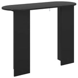 Console Table Black Oak 100 x 39.5 x 75 cm Engineered Wood 8001150