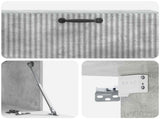 Wall-Mounted TV Cabinet Concrete Grey 98 x 31 x 30 cm 899068