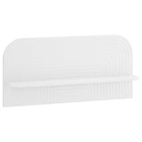 Wall Shelf 2 pcs White 80.5 x 13.5 x 37.5 cm Engineered Wood 8014950