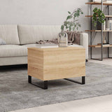 Coffee Table Sonoma Oak 60x44.5x45 cm Engineered Wood 830959