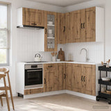 Kitchen Unit KALMAR 8 pcs Artisan Oak Engineered Wood 3438390