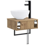 Wall-Mounted Wash Basin Artisan Oak 40 x 35 x 39 cm 890177