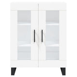 Highboard White 69.5x34x180 cm Engineered Wood 3189341