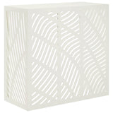 Air Conditioner Cover White 110 x 50 x 105 cm Steel 8014116
