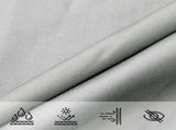 Sun Shade Sail Light Grey 6x3 m 100% Polyester Oxford 4000548