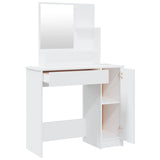 Dressing Table Set White 86,5x35x136 cm 3114147