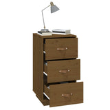 Bedside Cabinet Honey Brown 40x40x75 cm Solid Wood Pine 818341