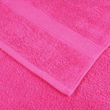 12 Piece Premium Towel Set SOLUND Pink 600 gsm 137586