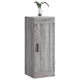 Wall Mounted Cabinet Grey Sonoma 34.5x34x90 cm Engineered Wood 830506