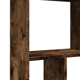 Bookcase Smoked Oak 60x20x120,5 cm Engineered Wood 858151