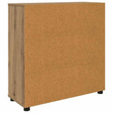 Storage Cabinet Artisan Oak 80 x 31 x 81 cm Engineered Wood 888856