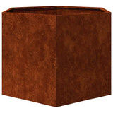 Planter Rusty 60x60x45 cm Corten Steel 823675