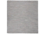 Outdoor Flatweave Rug 200x280 cm Brown and Blue 340819