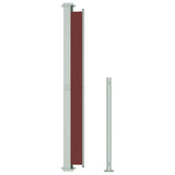 ZNTS Patio Retractable Side Awning 180x300 cm Brown 313402