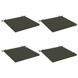 4-Piece Seat Cushions SOEST 4 pcs 100% Polyester Anthracite 944952
