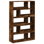 Bookcase Smoked Oak100x33x156.5 cm Engineered Wood 3309343