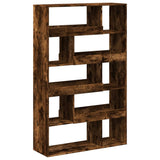 Bookcase Smoked Oak100x33x156.5 cm Engineered Wood 3309343