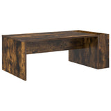 Coffee Table Smoked Oak 95 x 50 x 34 cm Engineered Wood 8000168