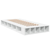 Bed Frame without Mattress White 90x190 cm Single 3280524