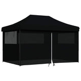 Party Tent Folding Black 292 x 440 x 315 cm Oxford Fabric 42023638
